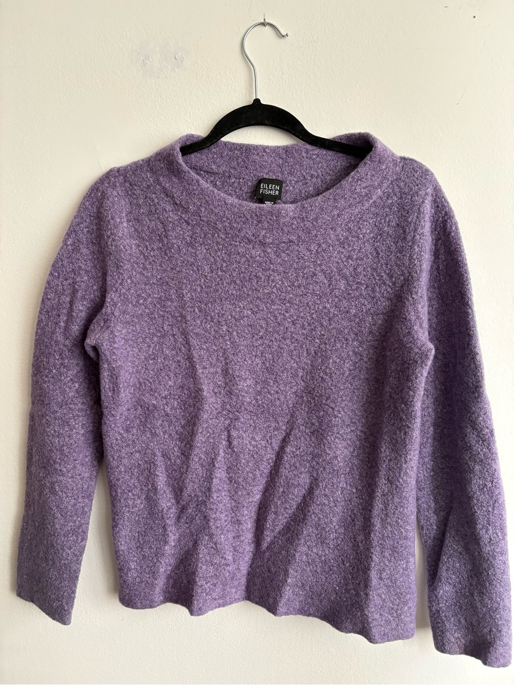 Eileen Fisher Lavender Crewneck Sweater